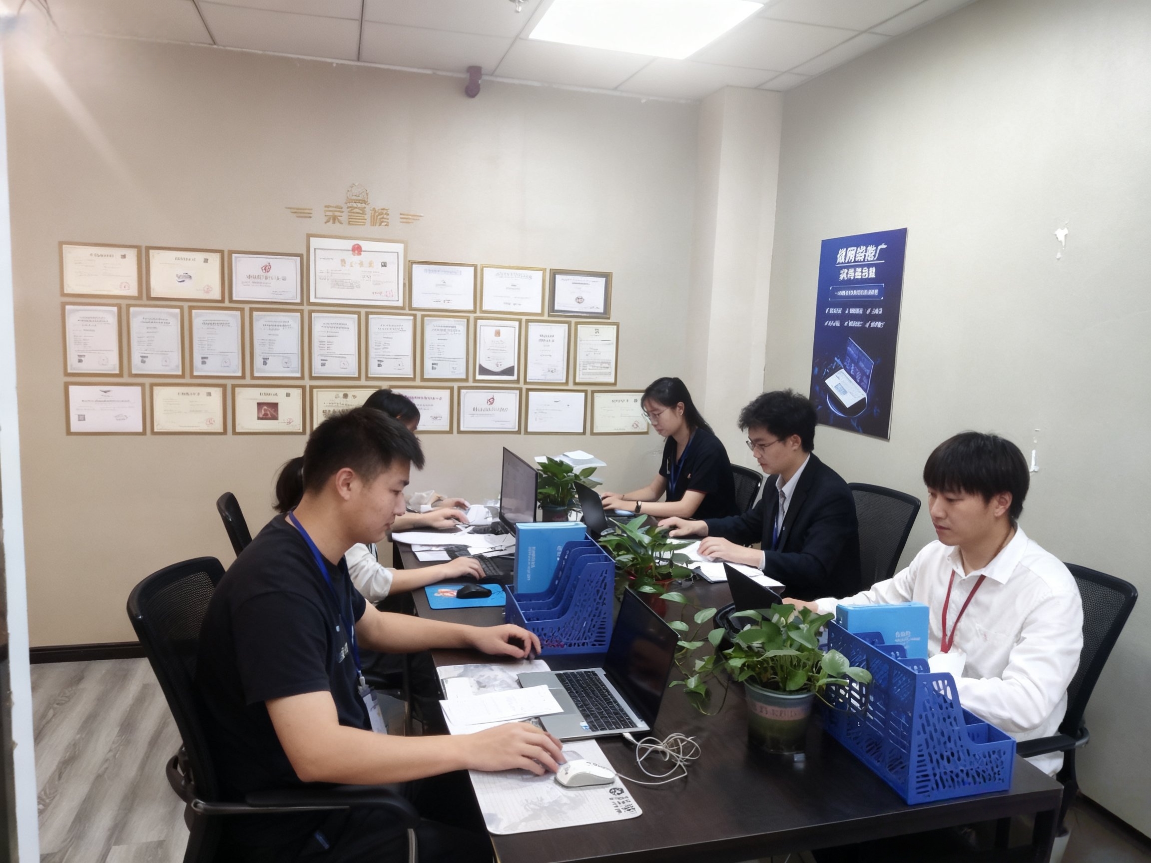 公司实拍环境：用于短视频拍摄与制作的相关场景